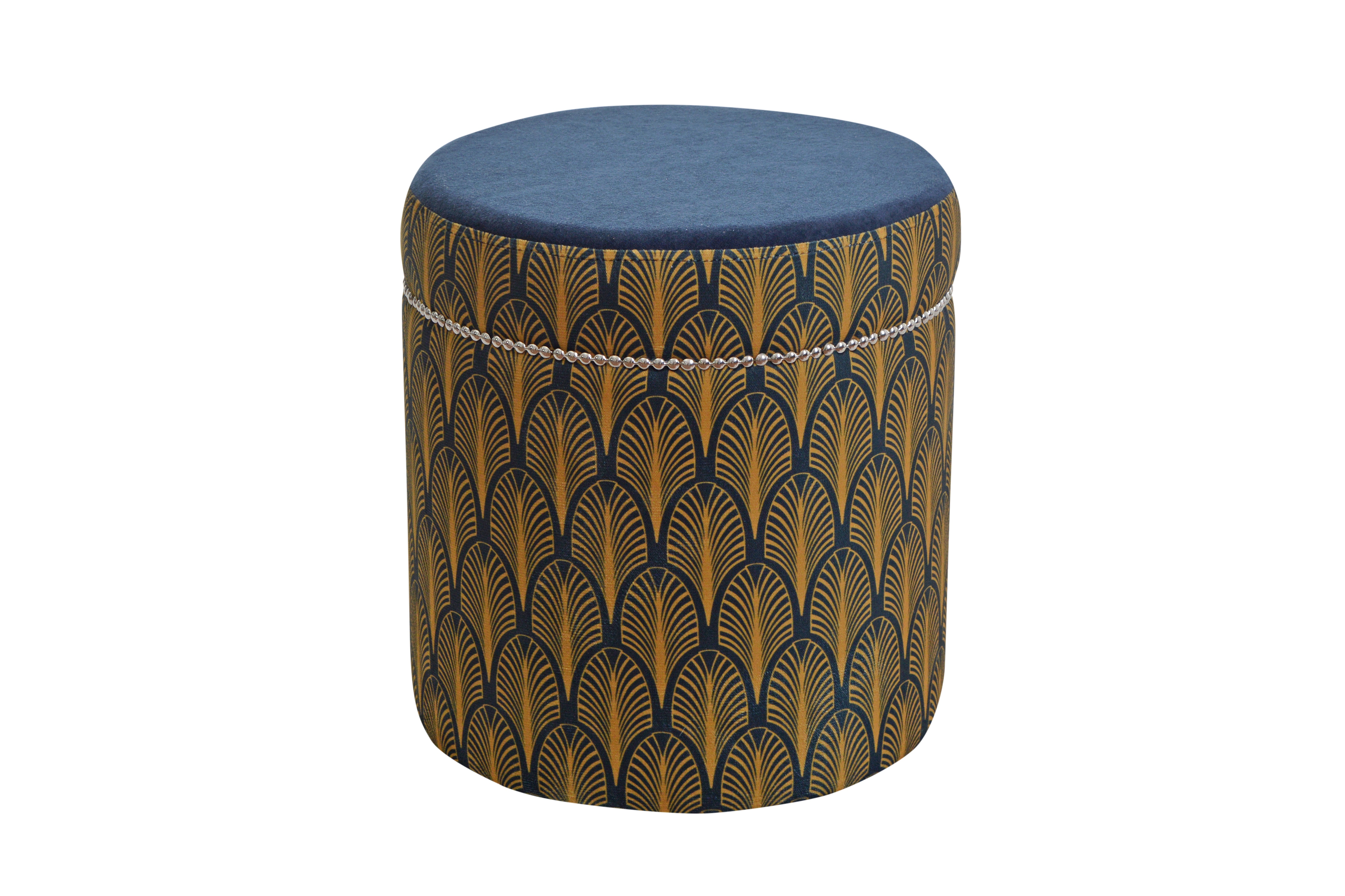 Pouf Aaron 40 – Élégance compacte