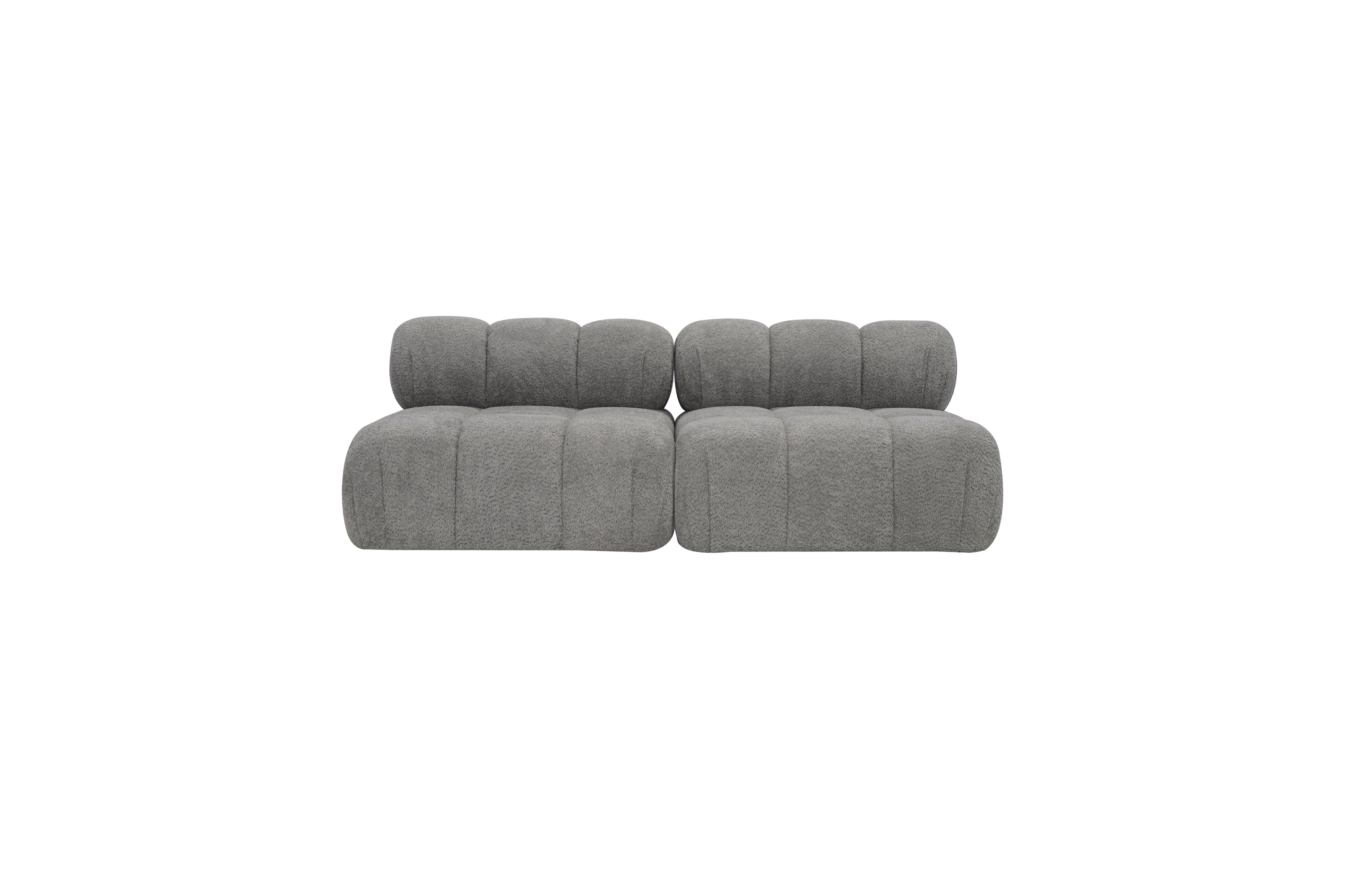 Téa – Canapé Modulable 2 Places sans Accoudoirs