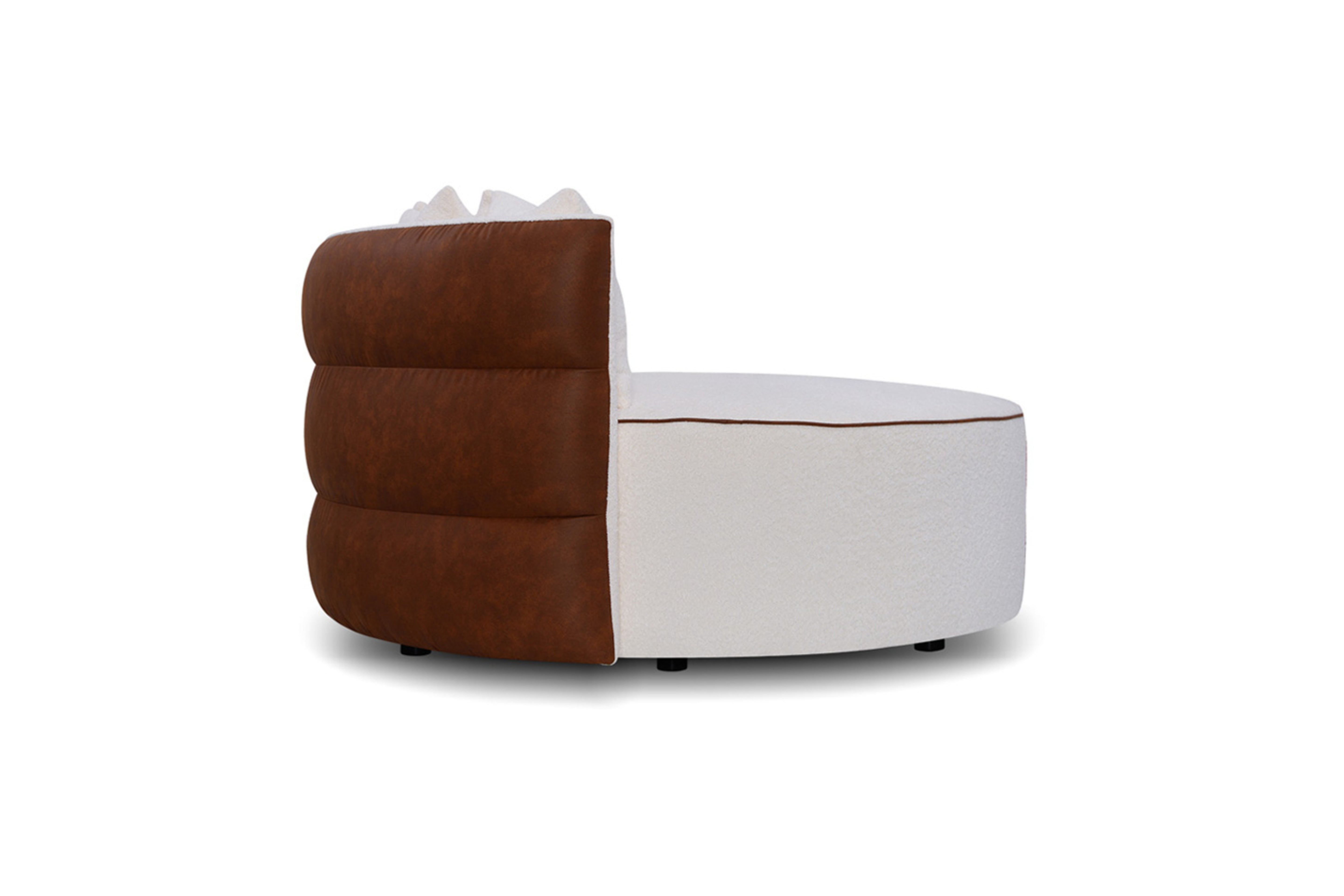 Noa – Canapé lounge rond au confort enveloppant