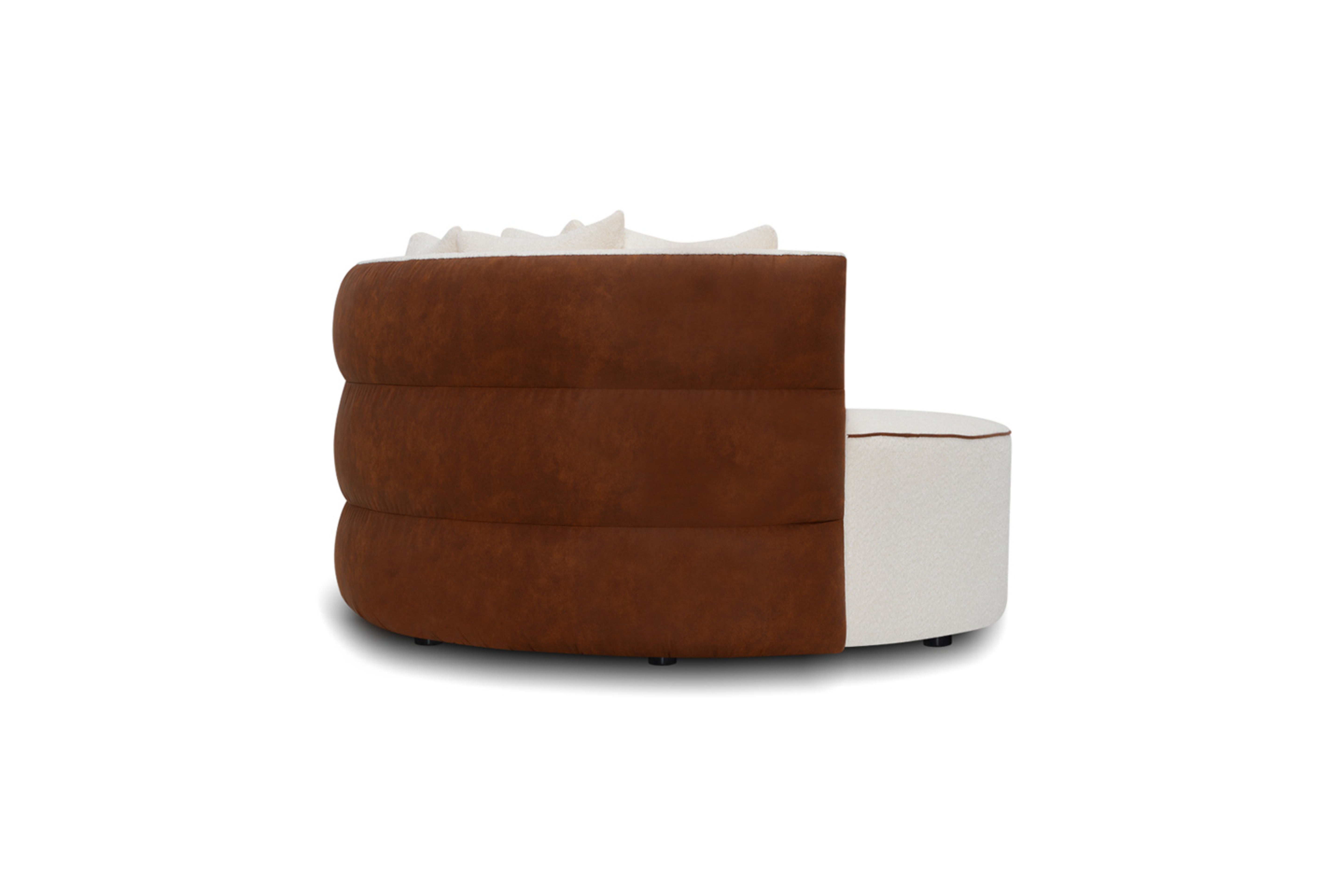Noa – Canapé lounge rond au confort enveloppant