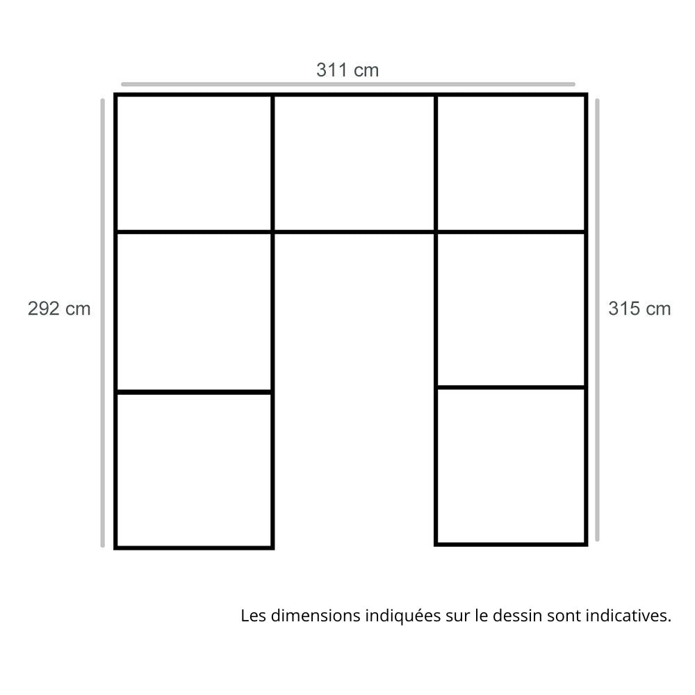 Oréo – Canapé Modulable 6 Places