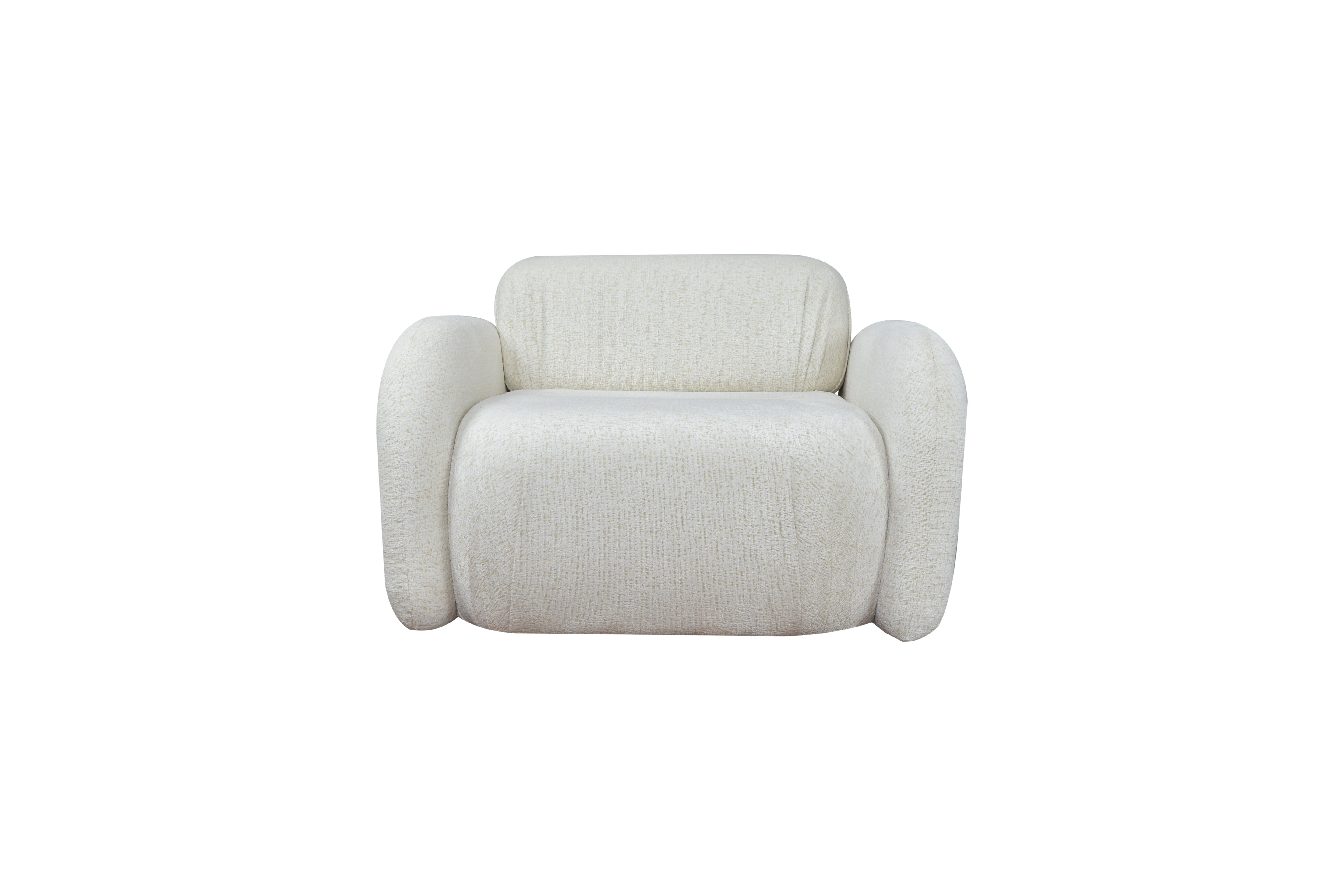 Fauteuil Zuna – Élégance sculpturale & confort lounge