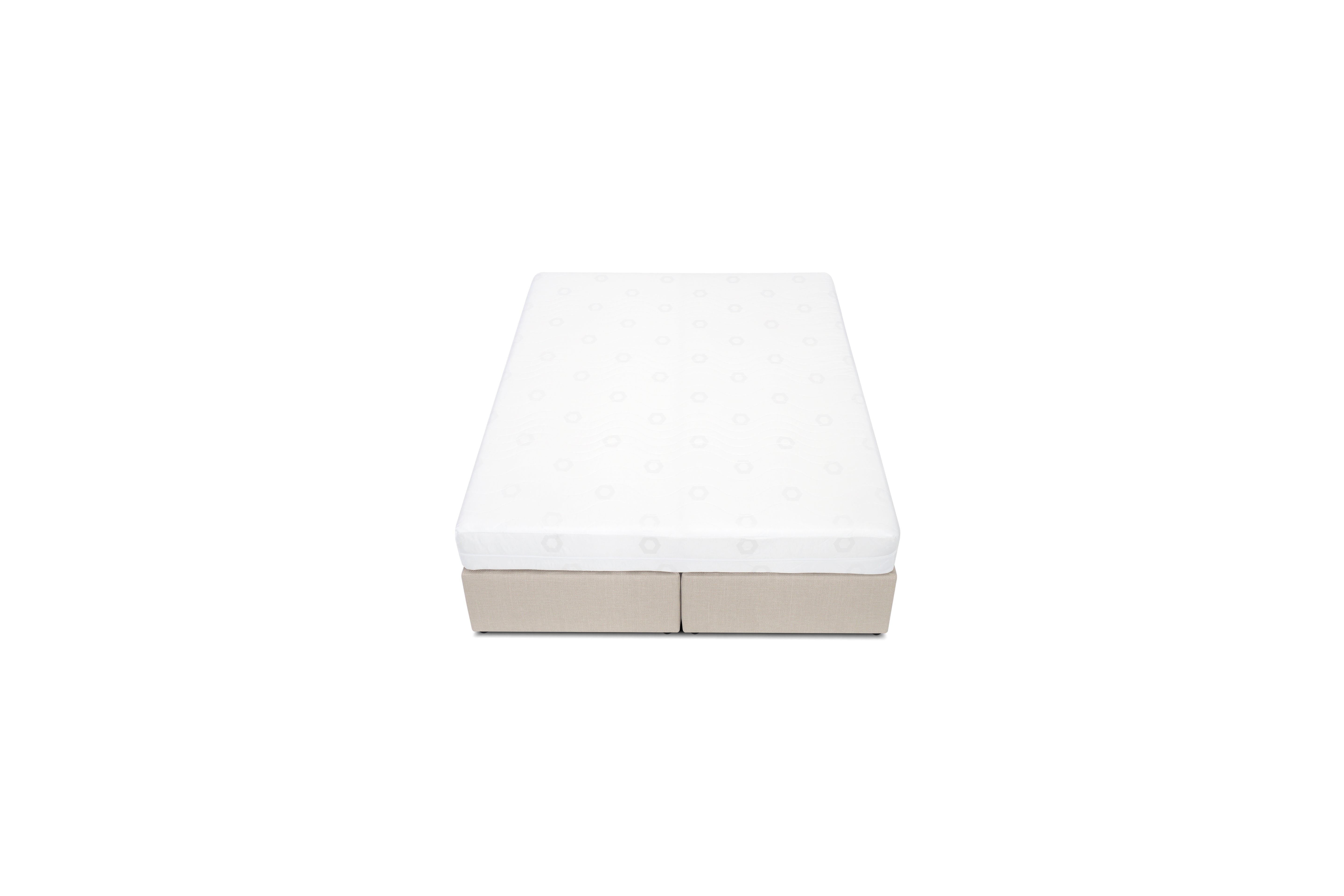 Iliya 160x200 – Lit double tapissé au style épuré