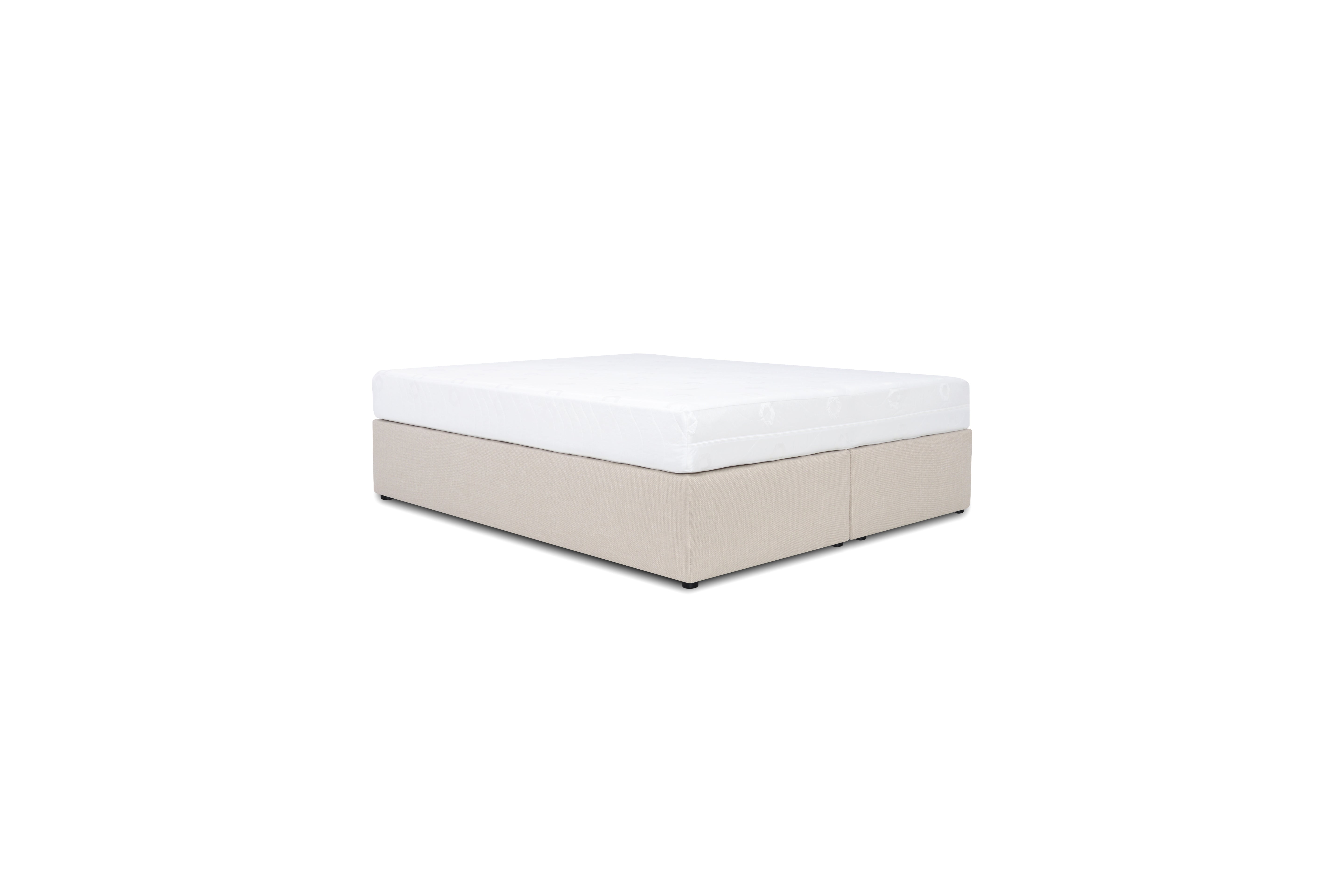 Iliya 160x200 – Lit double tapissé au style épuré