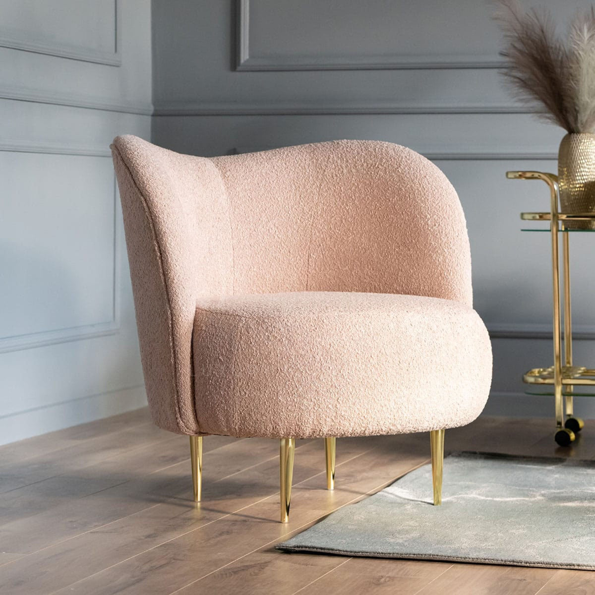 Milo – Fauteuil design au confort généreux