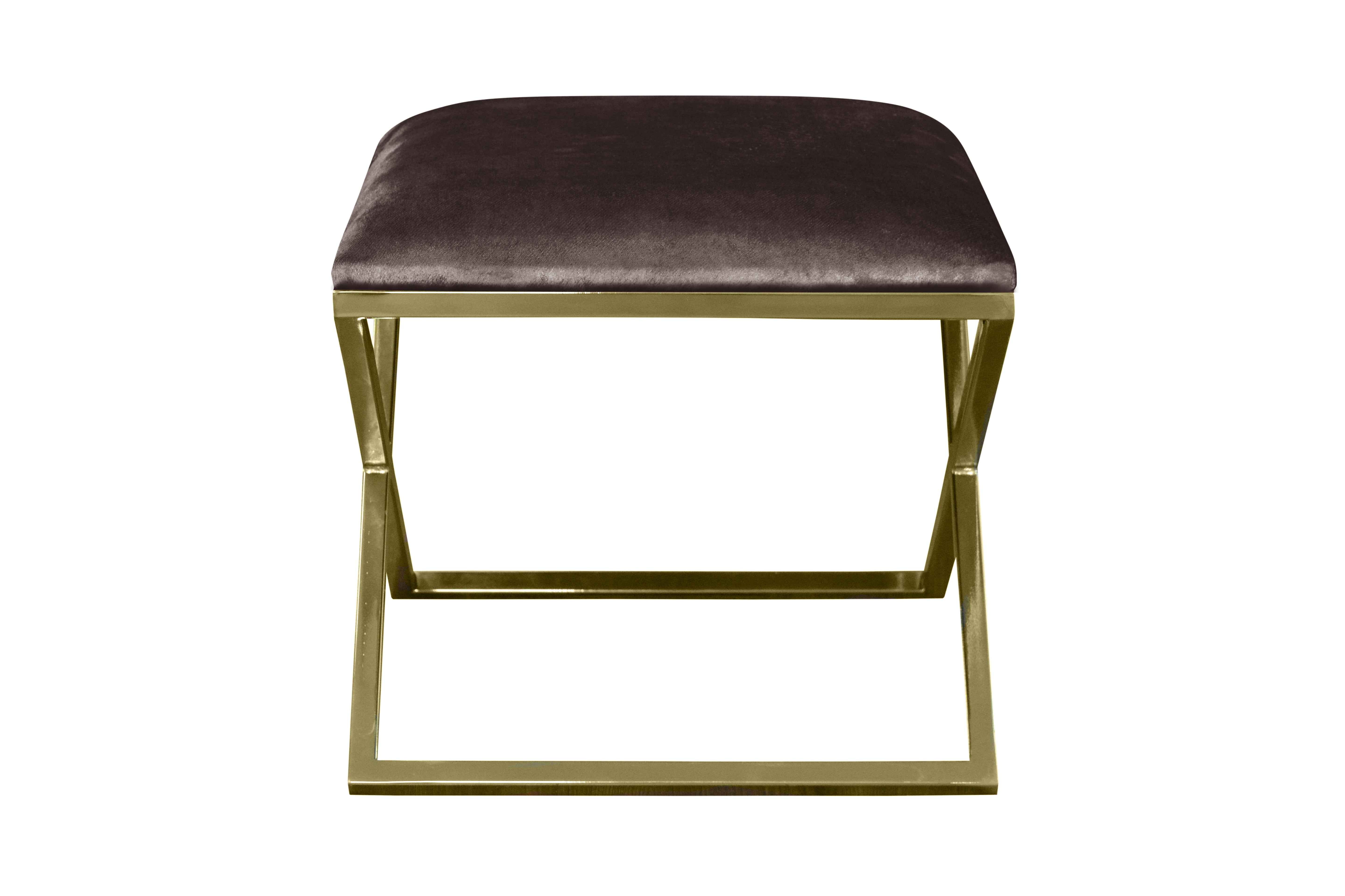 Pouf Nayou – Élégance dorée & design contemporain