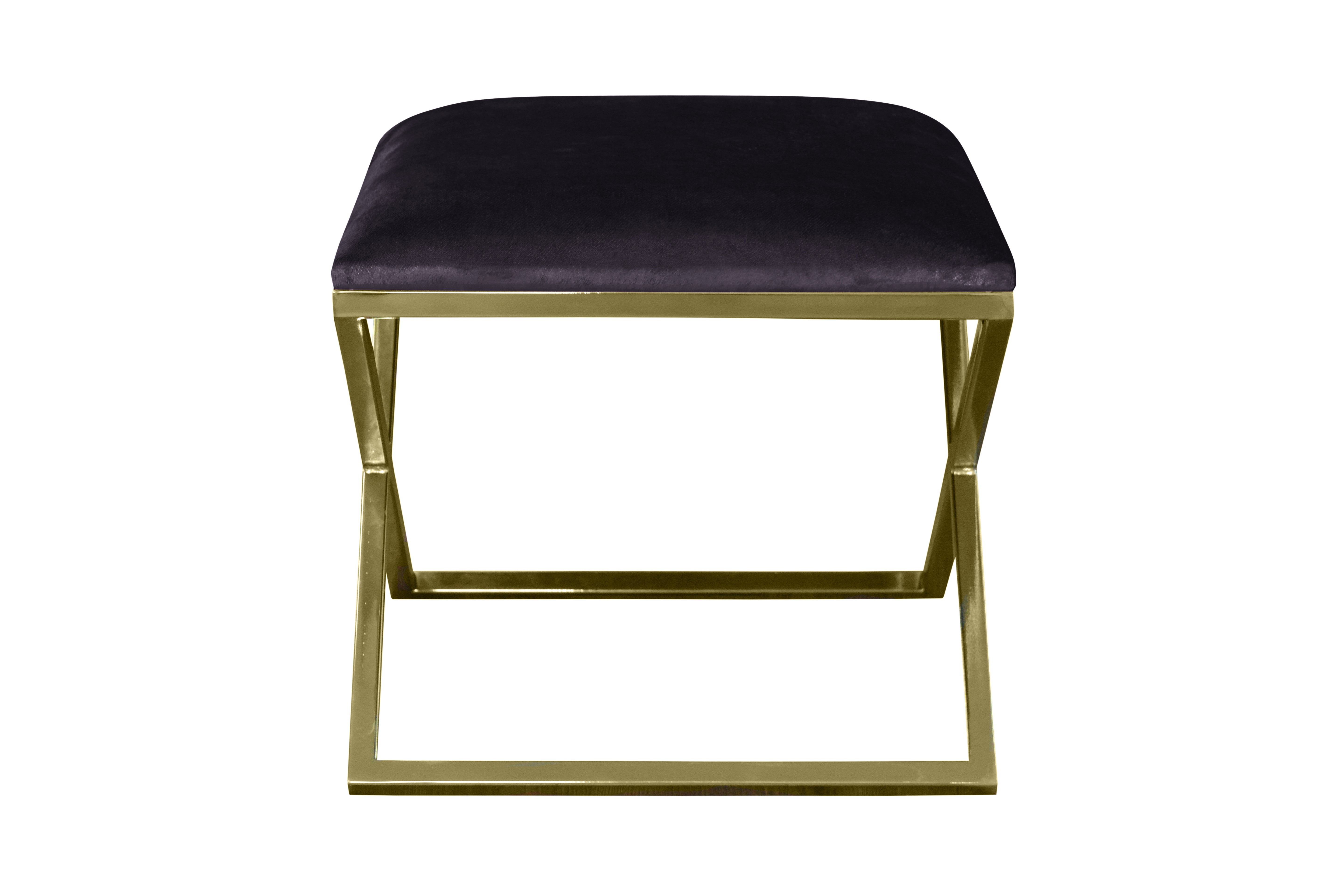 Pouf Nayou – Élégance dorée & design contemporain