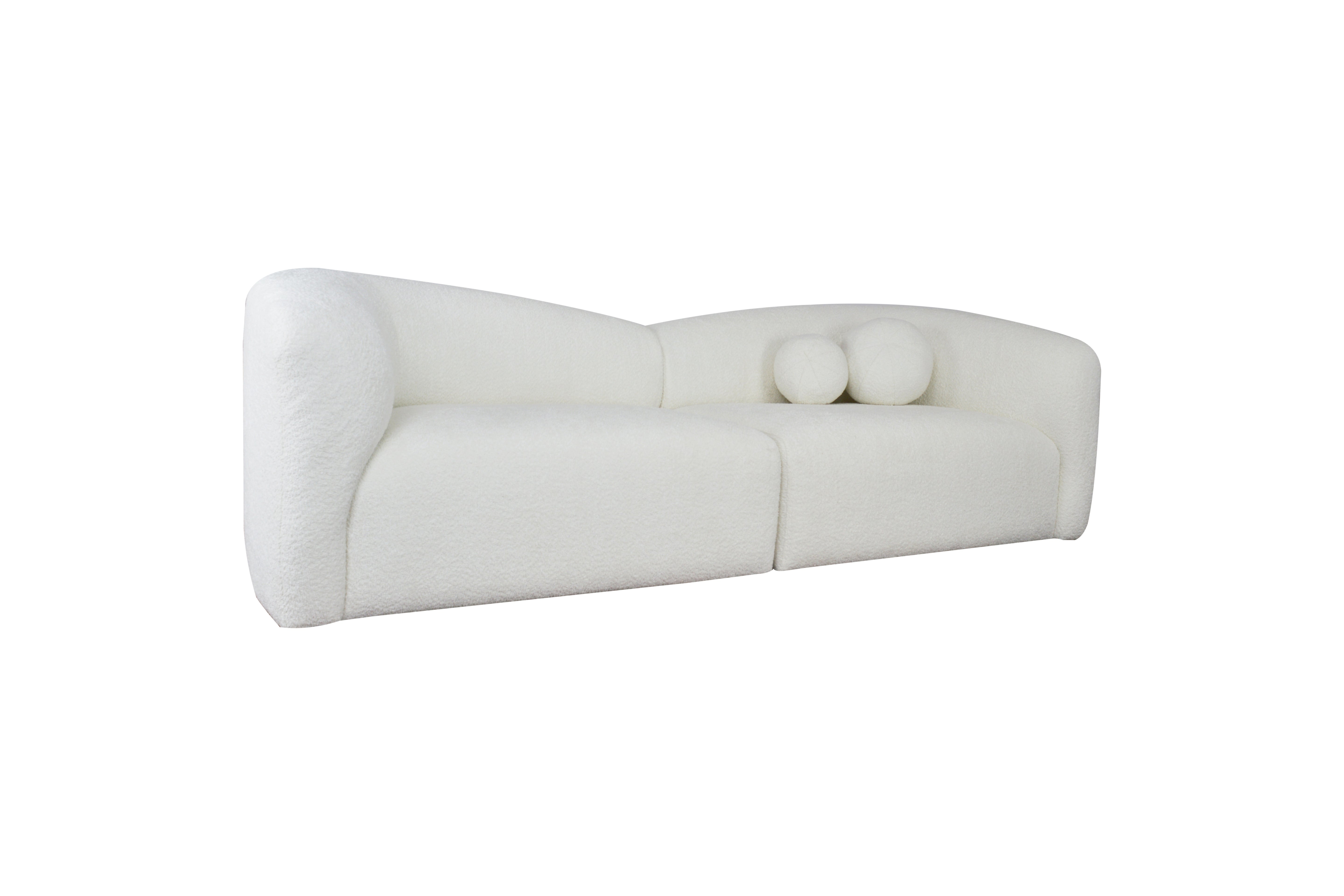 Canapé Ezia III – Design sculptural et confort haut de gamme