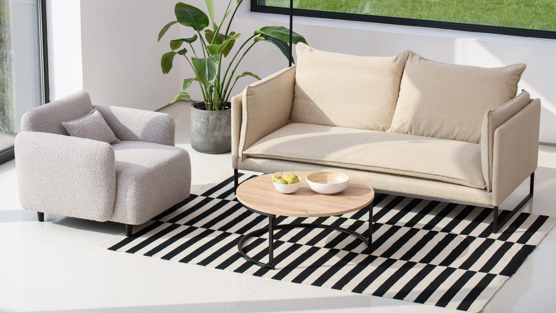 Sélène II – Canapé 2 places au design contemporain