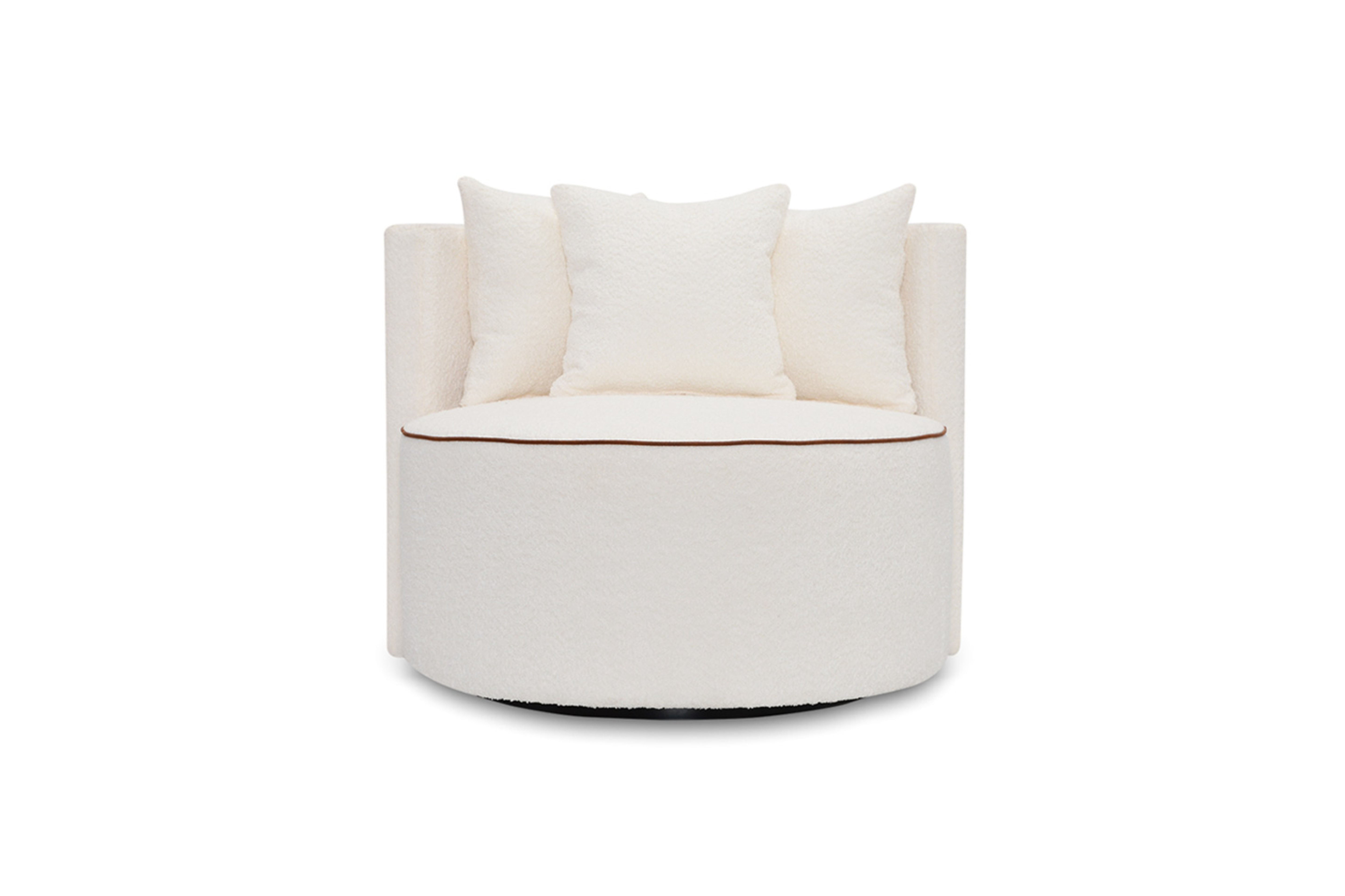 Fauteuil Noa Pivotant – Design enveloppant & confort moderne