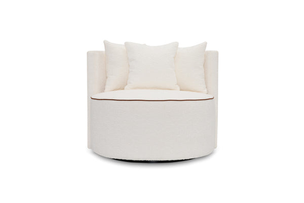Fauteuil Noa Pivotant – Design enveloppant & confort moderne
