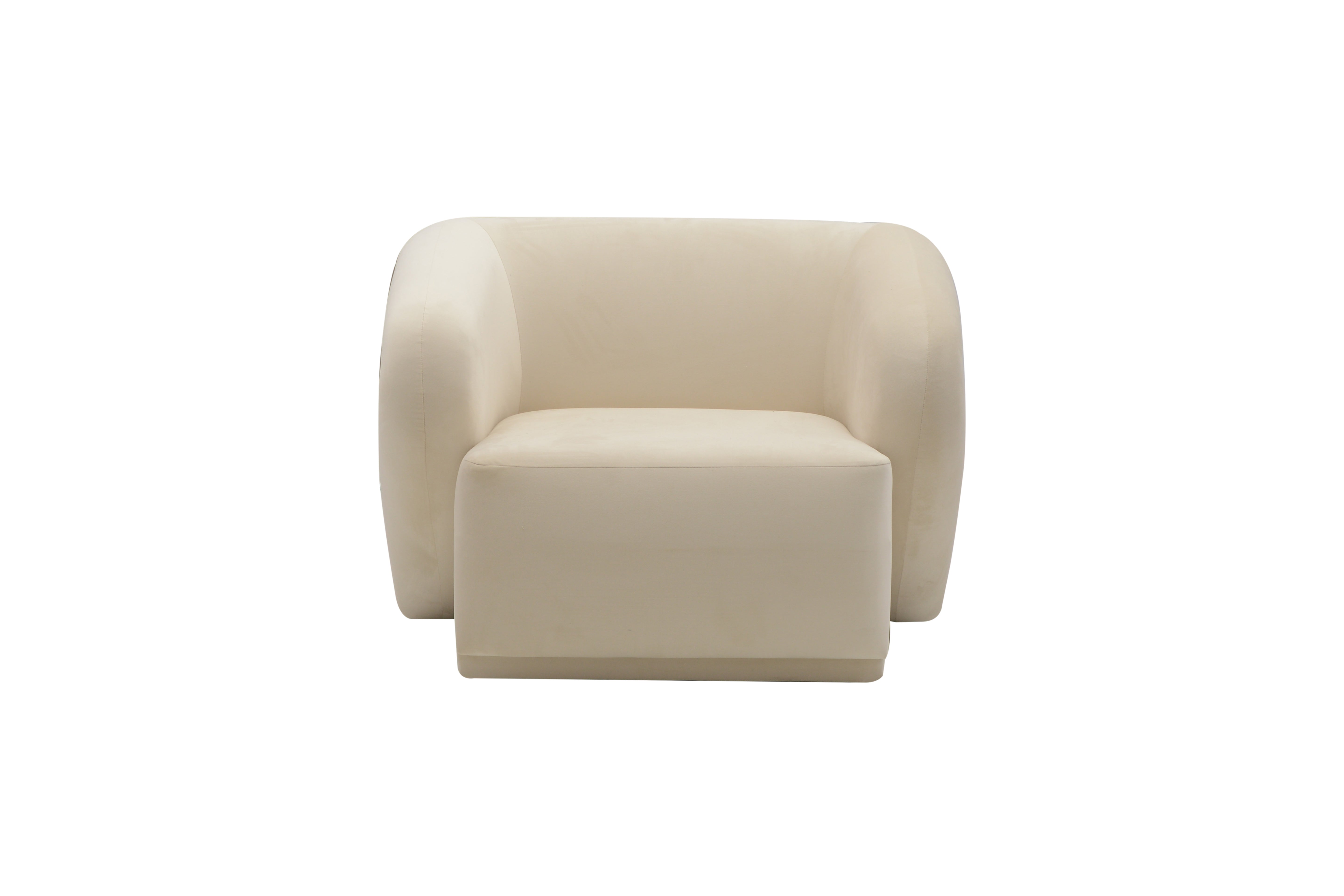 Fauteuil Elon – Confort sculptural et allure glamour