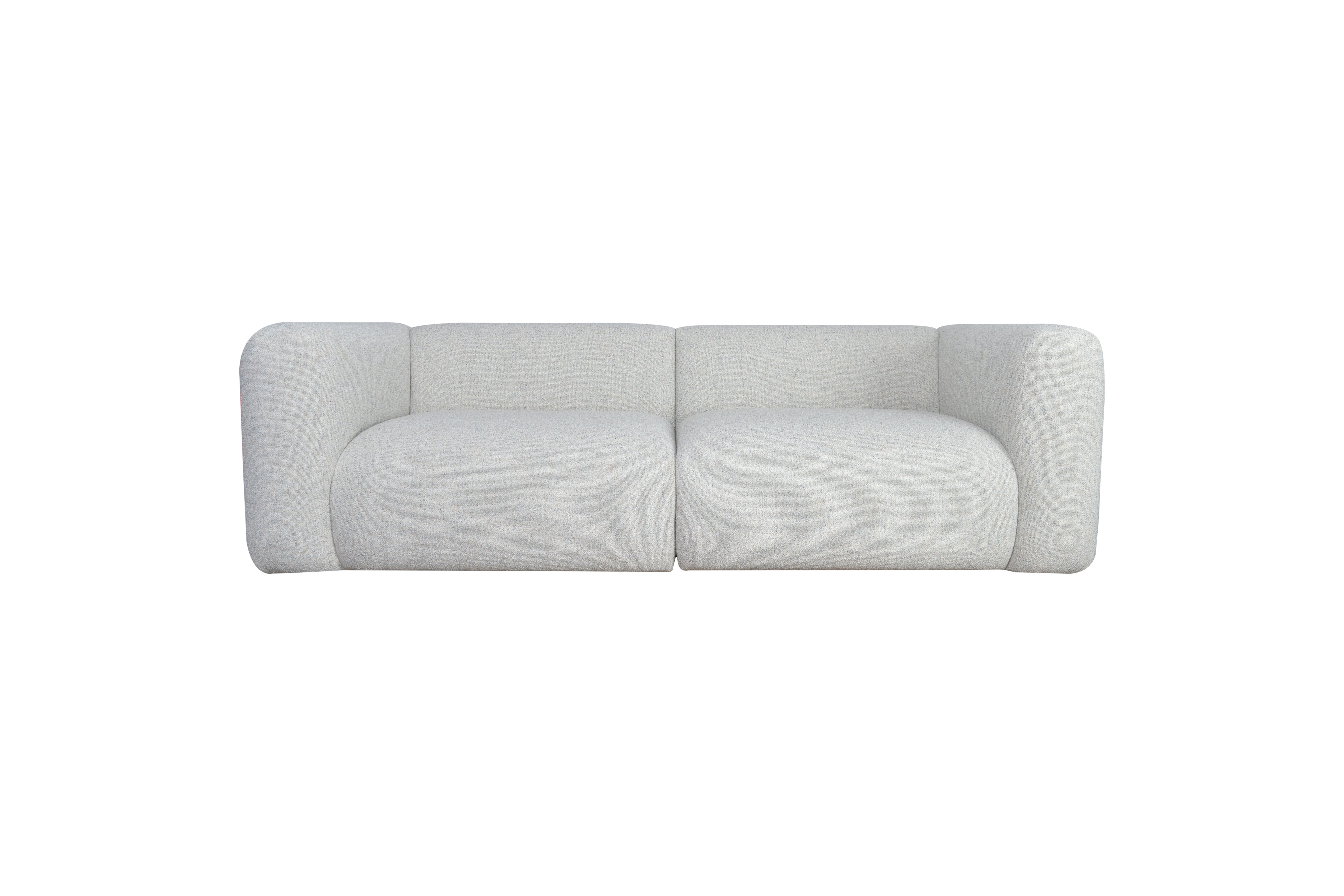 Zélie II – Canapé 2/3 places au design arrondi et contemporain