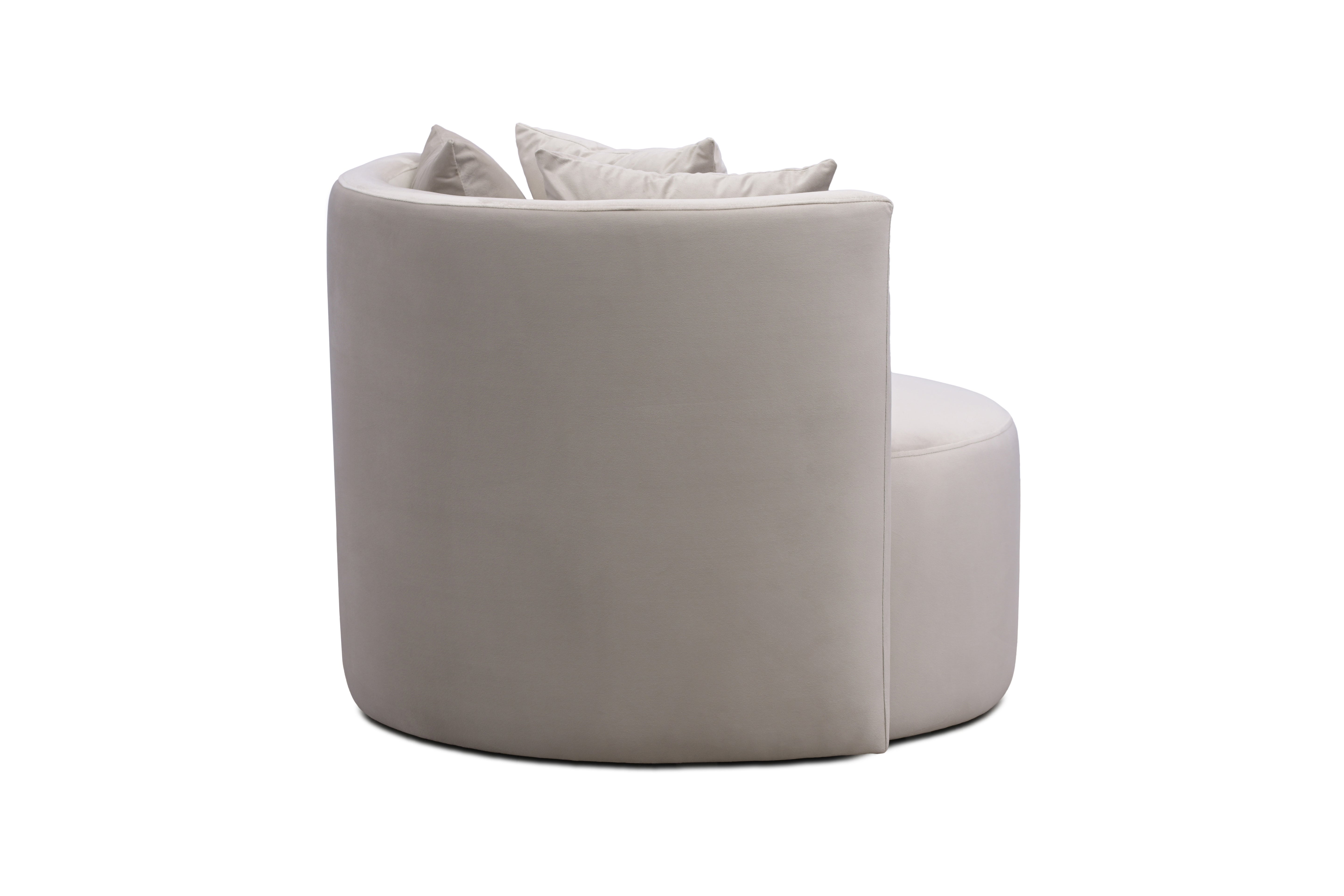 Fauteuil Tylio Pivotant – Ligne contemporaine & confort enveloppant